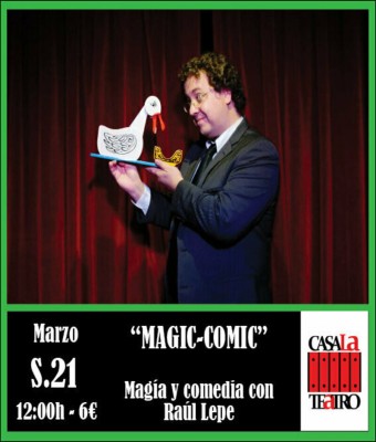 "Déjate Engañar" Magia con Raúl Lepe en Sevilla