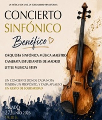 CONCIERTO BENÉFICO a favor de la Asociación adELA en MADRID