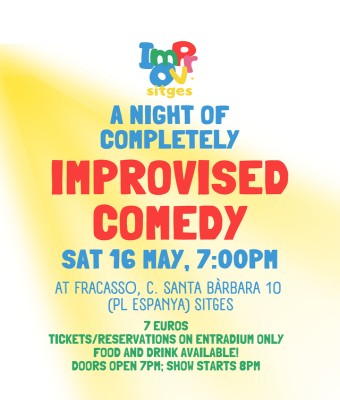 A Night Of Completely Improvised Comedy en Barcelona