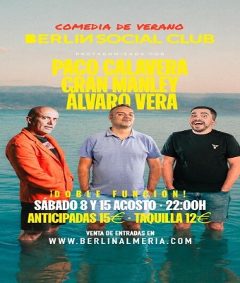 COMEDIA DE VERANO - BERLÍN SOCIAL CLUB en Almería