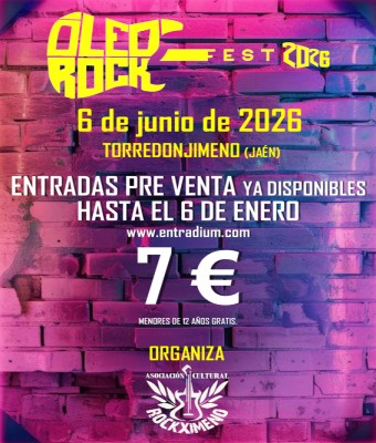 OLEO ROCK FEST 2026 en Jaén