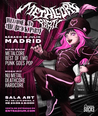 Metalcore Party, Welcome To The Black Party en Madrid