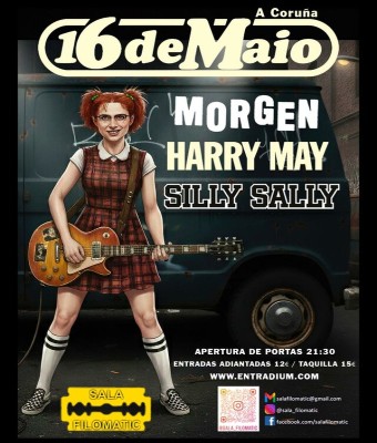 Concierto Morgen + Harry May + Silly Sally en Coruña, A