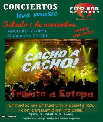 “Cacho a cacho” tributo a Estopa en Tarragona