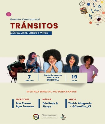 Tránsitos:  Música, Arte, Libros & Vinos  Sensorial Experiences en Barcelona