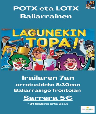 Potx eta Lotx Baliarrainen en Gipuzkoa