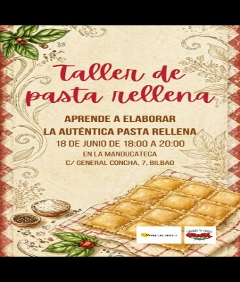 Taller de pasta rellena artesanal en Bizkaia