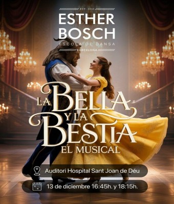 Musical solidario La Bella y la Bestia en Barcelona