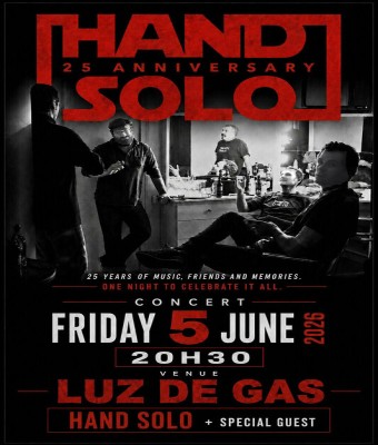 HAND SOLO - 25th Anniversary en Barcelona