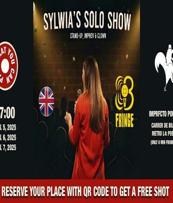 Sylwia's Solo Show (FREE) · Stand-up · Improv · Clown · ENG · BCN FRINGE en Barcelona