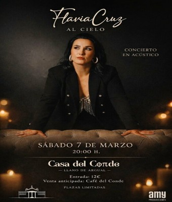 Flavia Cruz "Al Cielo" en Santa Cruz de Tenerife