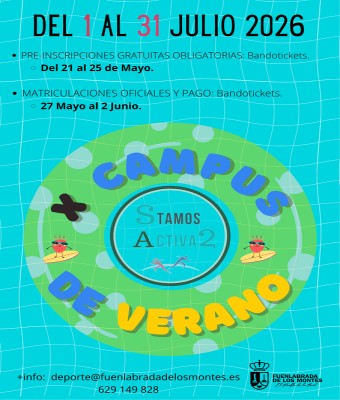 Pre-Inscripción. X Campus StamosActiva2. en Badajoz