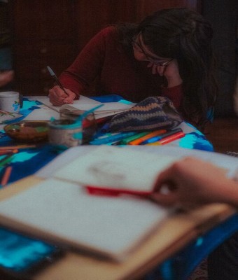 Taller de escritura / Jardín de les Presentes en Barcelona