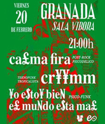 Yo estoy Bien el Mundo está Mal en GRANADA