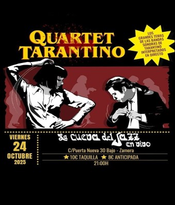 Quartet Tarantino - Zamora Octubre 2025