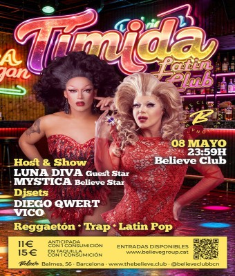 Tímida · Latin Club en Barcelona