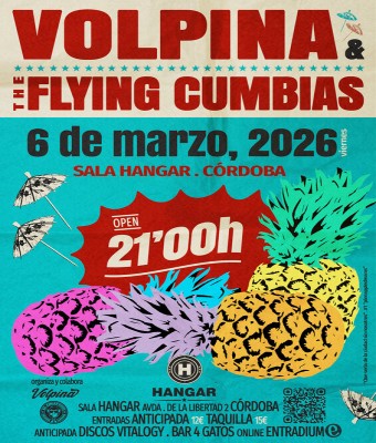 VOLPINA + THE FLYING CUMBIAS en Córdoba