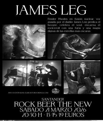 James Leg en Santander en Cantabria