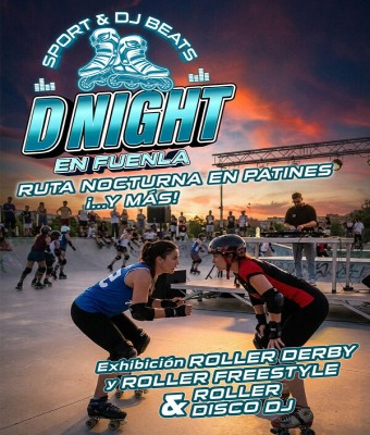 DNIGHT RUTA NOCTURNA DE PATINES POR FUENLABRADA en Madrid