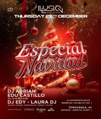 ILLUSION · ESPECIAL NAVIDAD en Barcelona