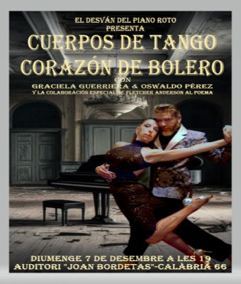 CUERPOS DE TANGO CORAZÓN DE BOLERO en Barcelona