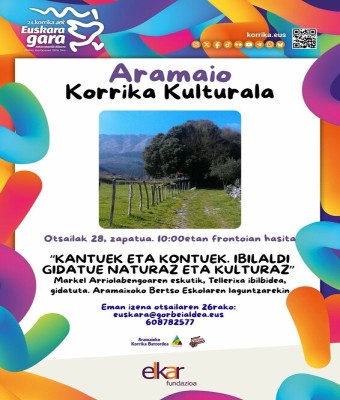Goieskola bazkaria en Gipuzkoa