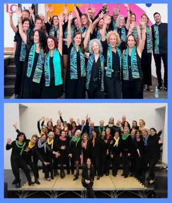 Encuentro Internacional de Coros en Sevilla: FOLCLÓRICOS ANÓNIMOS Y ACAPELLA GOOD VIBES. CONCIERTO CONJUNTO