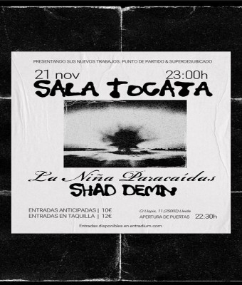 SHAD DEMN + LA NIÑA PARACAÍDAS en Lleida