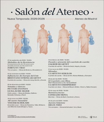 Salón del Ateneo - ABONO COMPLETO 25-26 en Madrid