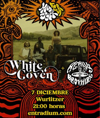 WHITE COVEN Y HEAVY BROTHERS EN WURLITZER MADRID
