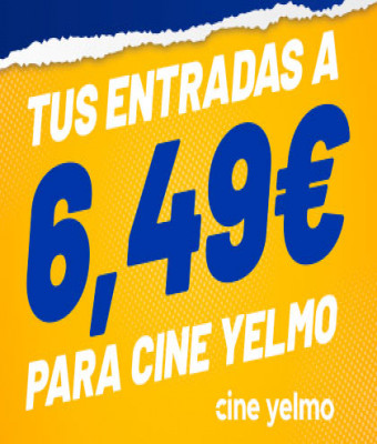 Cupones Cine Yelmo Canarias a 6,49