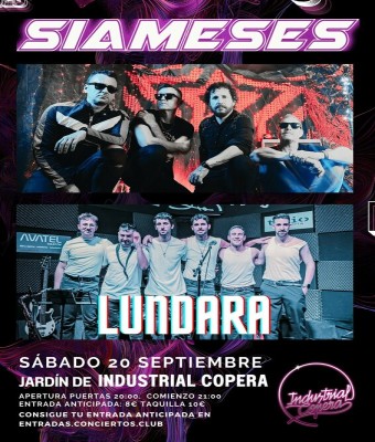 SIAMESES Y LUNDARA en Granada