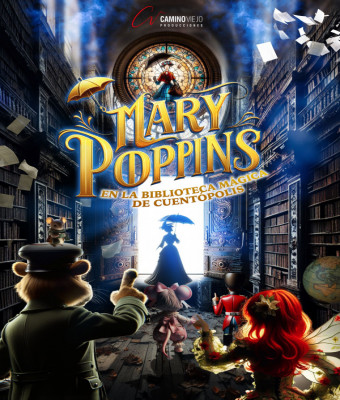 Mary Poppins en la biblioteca mágica de Cuentópolis