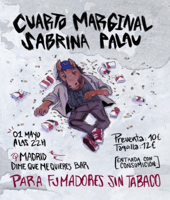 Cuarto Marginal + Sabrina Palau en Madrid