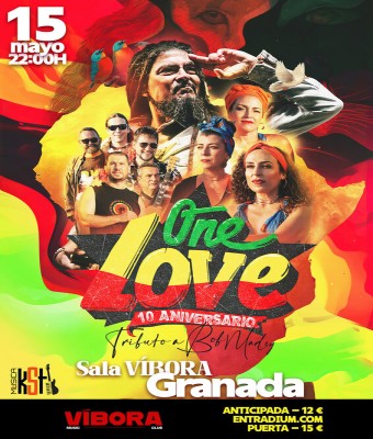 ONE LOVE - Tributo Bob Marley en Granada