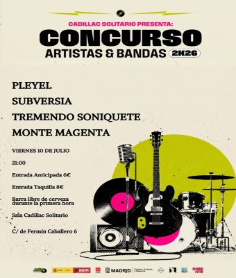 CONCURSO CADILLAC SOLITARIO 10 JULIO en Madrid