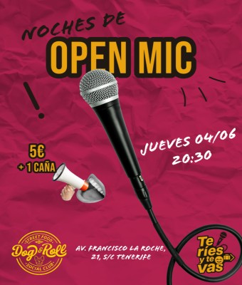 Open Mic TRYTV Junio en Santa Cruz de Tenerife