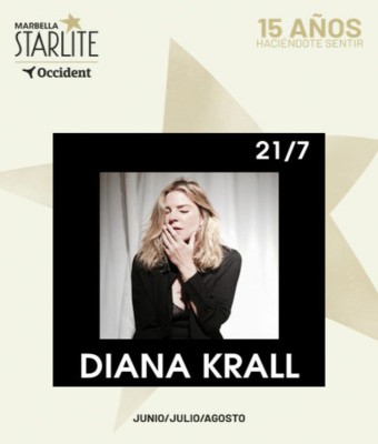 Diana Krall - Starlite Occident 2026 en Málaga