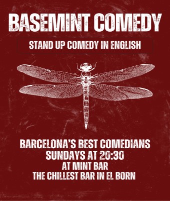BASEMINT COMEDY · Stand Up Comedy in English · SUNDAY NIGHTS en Barcelona