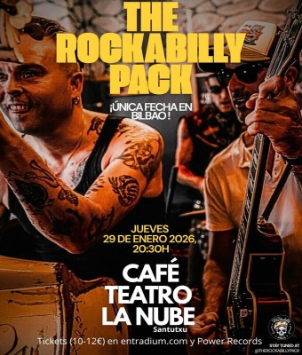 THE ROCKABILLY PACK EN LA NUBE CAFE TEATRO BILBAO en Bizkaia