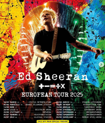 Concierto de Ed Sheeran en Madrid