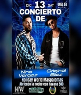 Nyno Vargas Original Elías en MASPALOMAS