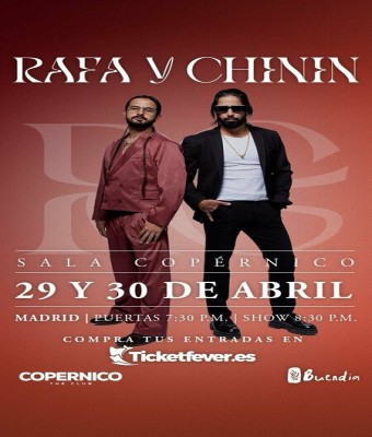 RAFA Y CHININ en concierto... en Madrid