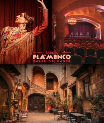 Espectáculo Flamenco en el Palau Dalmases en Barcelona