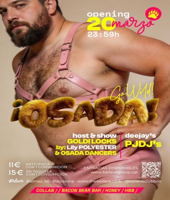 Osada · Bear & Friends Party en Barcelona