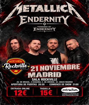 Metallica + Endernity hecho por Endernity en Madrid