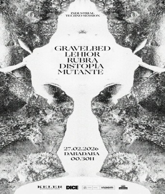 Gravelbed (live) + Distopía Mutante Djs + Lehior + Rubra en Donostia-San Sebastian