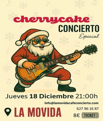 CHERRY CAKE "Concierto Especial" en Balears, Illes
