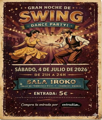Noche de Swing 4 de Julio en Madrid