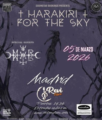 HARAKIRI FOR THE SKY + GUEST EN MADRID 
